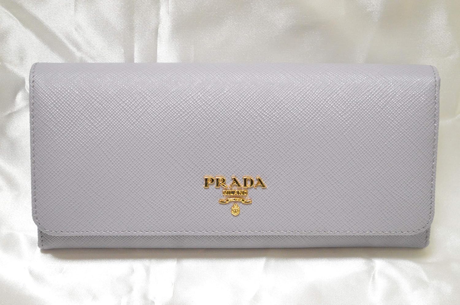 Amazon Prada 1mh132 Saffiano Metal Glicine プラダ サフィアーノ グリチネ レディース 長財布 Pradaギフトセット付き 財布