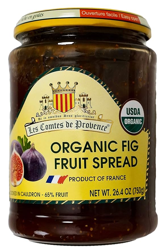 les comtes de provence organic fruit spread