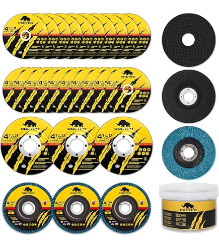 Norton Blue Fire Plus Grinding Wheel – Type 27, 5" X 1/8", 5/8-11 Hub, Zirconia Alumina – 10-Pack