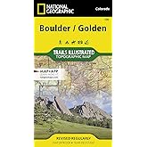 Boulder, Golden Map (National Geographic Trails Illustrated Map, 100)