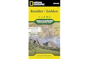 Boulder, Golden Map (National Geographic Trails Illustrated Map, 100)