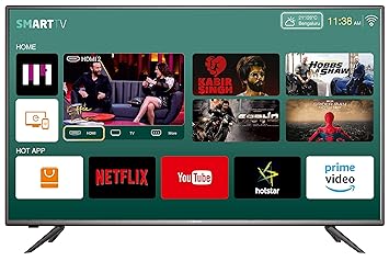 Kevin 124 cm (49 inches) Full HD LED Smart TV KN49FHD (Black)