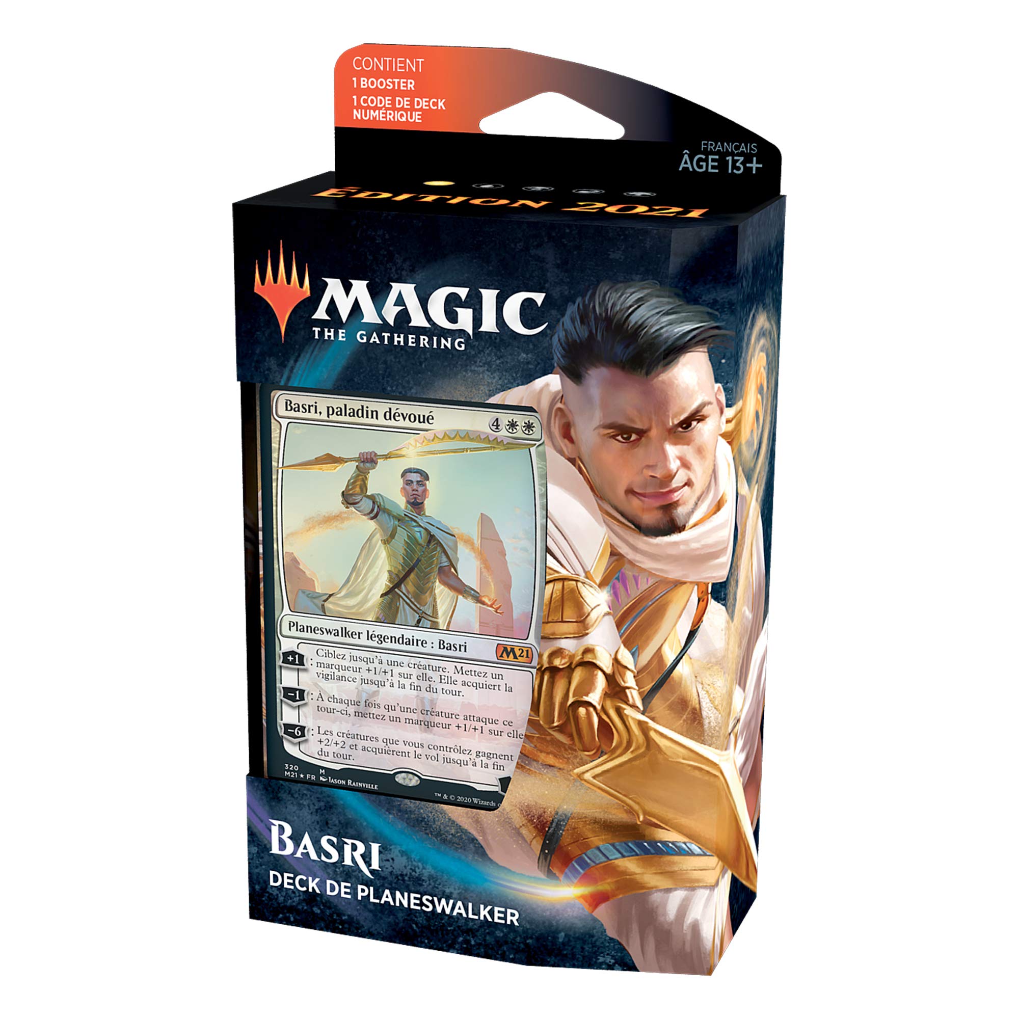 Magic The Gathering- Basri Planeswalker Deck Dedicated Paladin, Base Edition 2021
