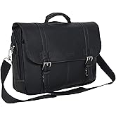 Kenneth Cole REACTION Show Business 16" Colombian Leather Business Laptop Portfolio Messenger Bag