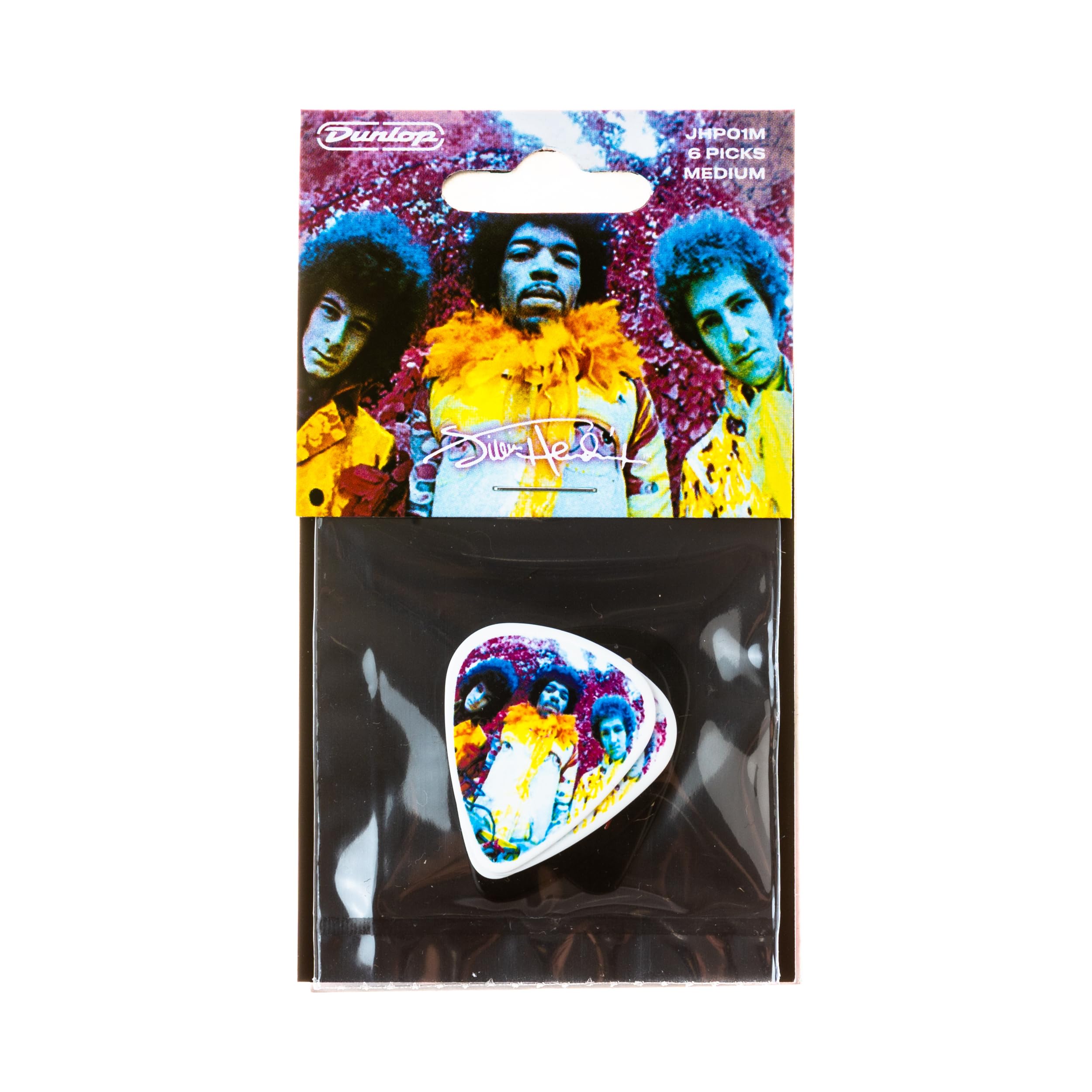 Dunlop Picks - Jimi Hendrix Experienced - Pack 6