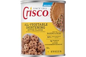 Crisco Butter Flavor All-Vegetable Shortening, 48 Ounce