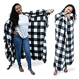 Wearable Blanket Cape with Sleeves - Cozy Wearable