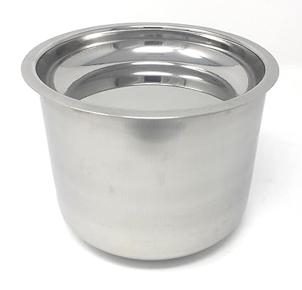 PREMIUM Deep Cooker Pot Suitable for 3Litres, Inner Lid Cooker - Stainless Steel