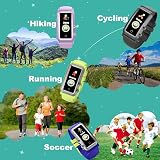 BIGCHINAMALL Kids Fitness Tracker Smartwatch Heart Rate Water Resistant Blue view 4
