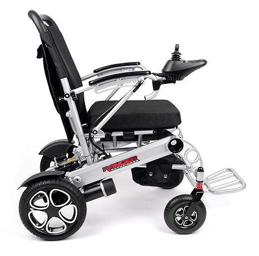 Porto Mobility Ranger X6 Portable Premium Power Wheelchair, Aerospace Aluminum Crafted Design