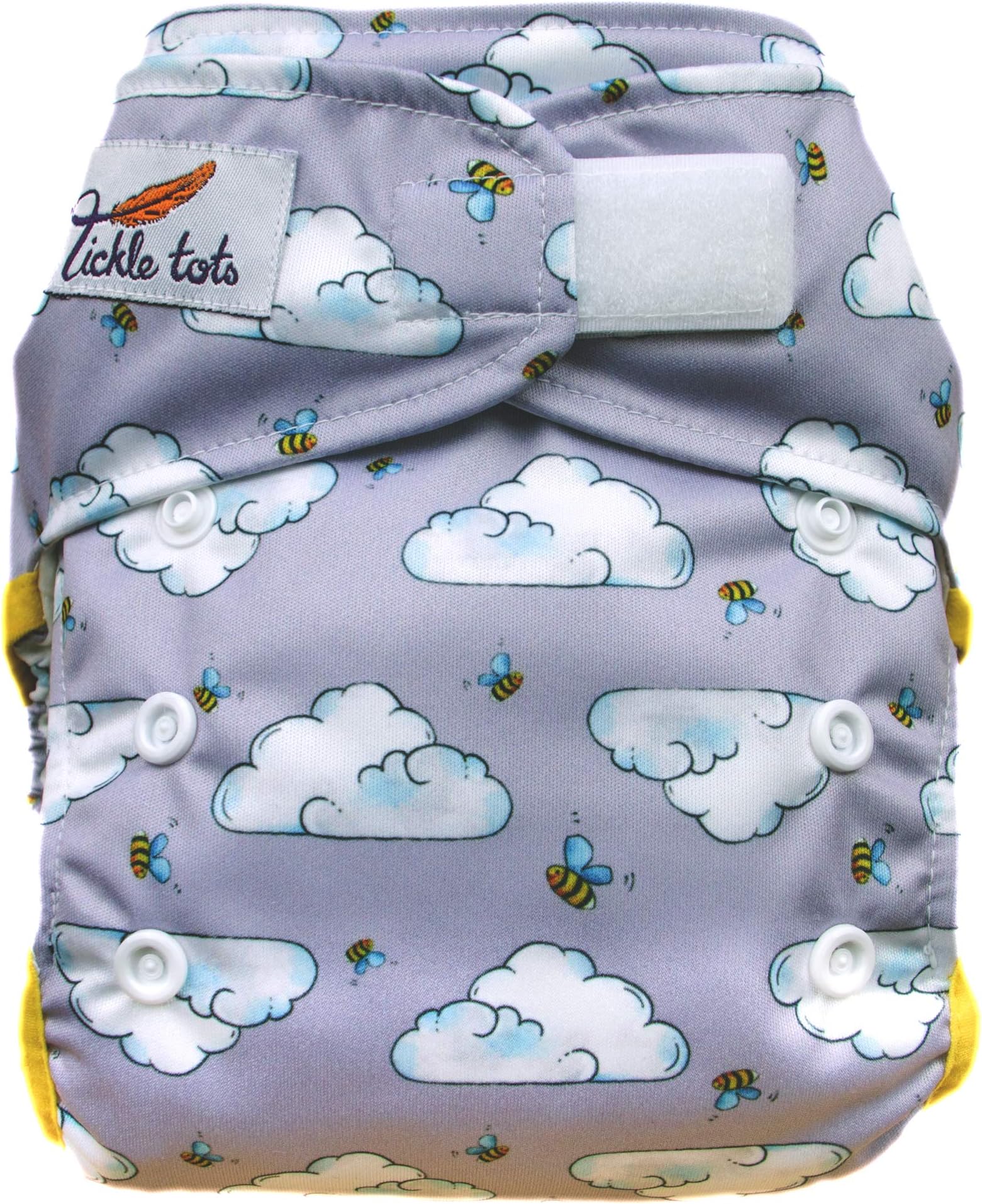 Tickle Tots All-in-One Nappy, Busy Bees Design