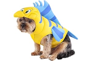 Rubies Disney Little Mermaid: Flounder Pet Costume for For Dogs or Cats, Medium