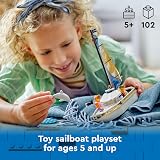 LEGO City Sailboat 60438 102 Pieces Dolphin 5+ New in Box view 3