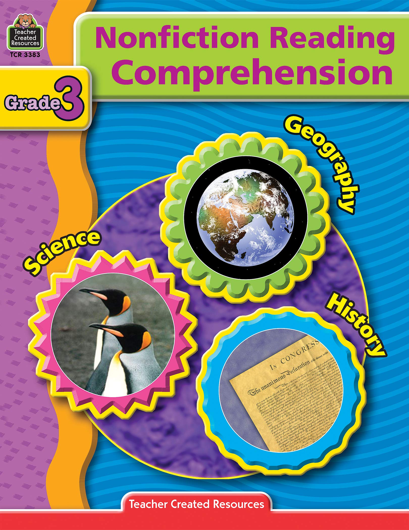 Amazon Com Nonfiction Reading Comprehension Grade 3 Grade 3 0014467033839 Teacher Created Resources Staff Books