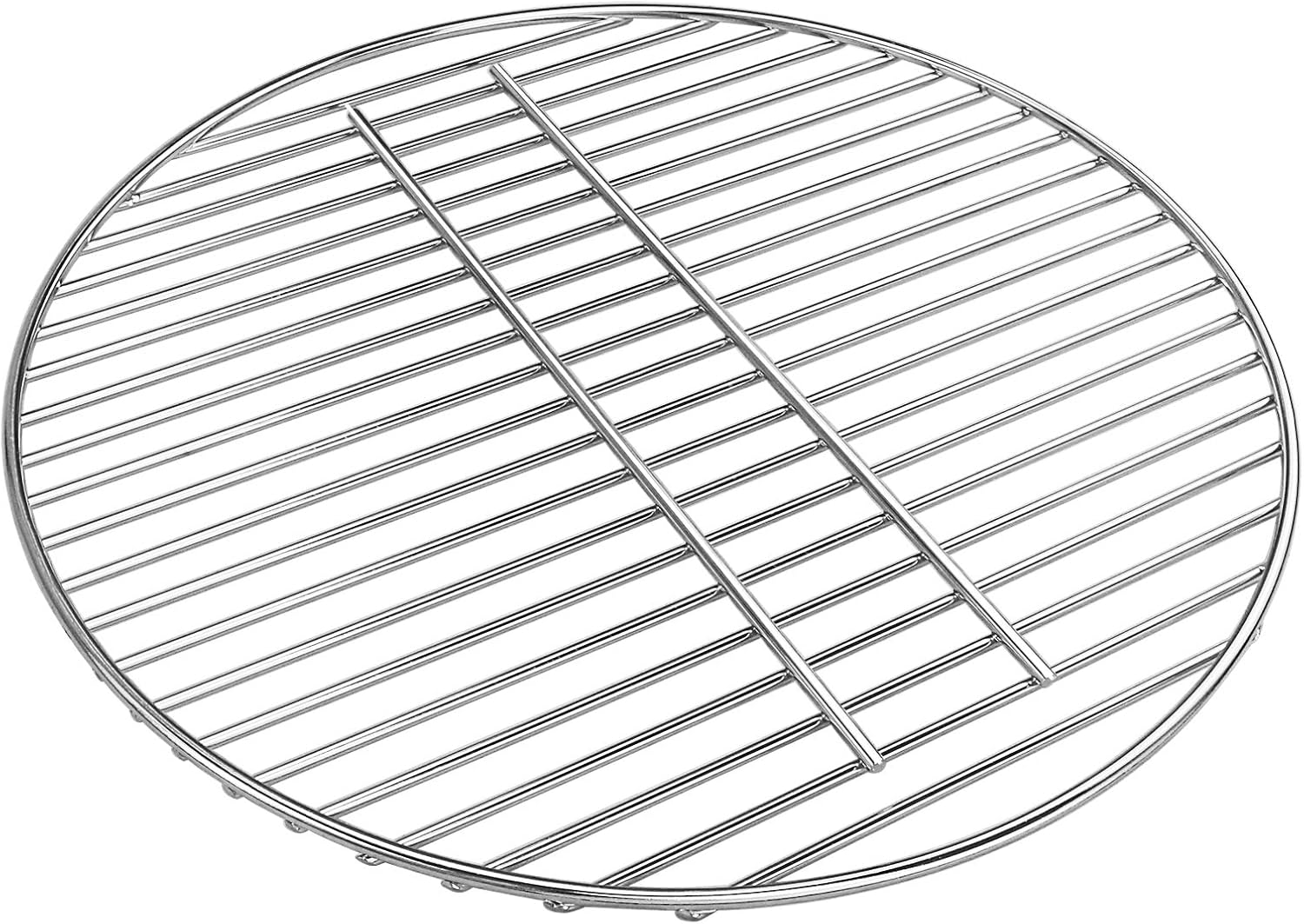 Denmay 7441 43cm DIA Charcoal Grate (NOT 57CM Cooking Grate) for Weber 57cm DIA Kettle Grills, Weber One-Touch Silver