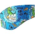EAR BAND-IT Ultra Swimming Headband - Best Swimmer's Headband - Keep Water Out, Hold Earplugs in - Doctor Recommended - Secure Ear Plugs - Invented by ENT Physician (Medium (ages 2 to 7yrs) Surf Dino)