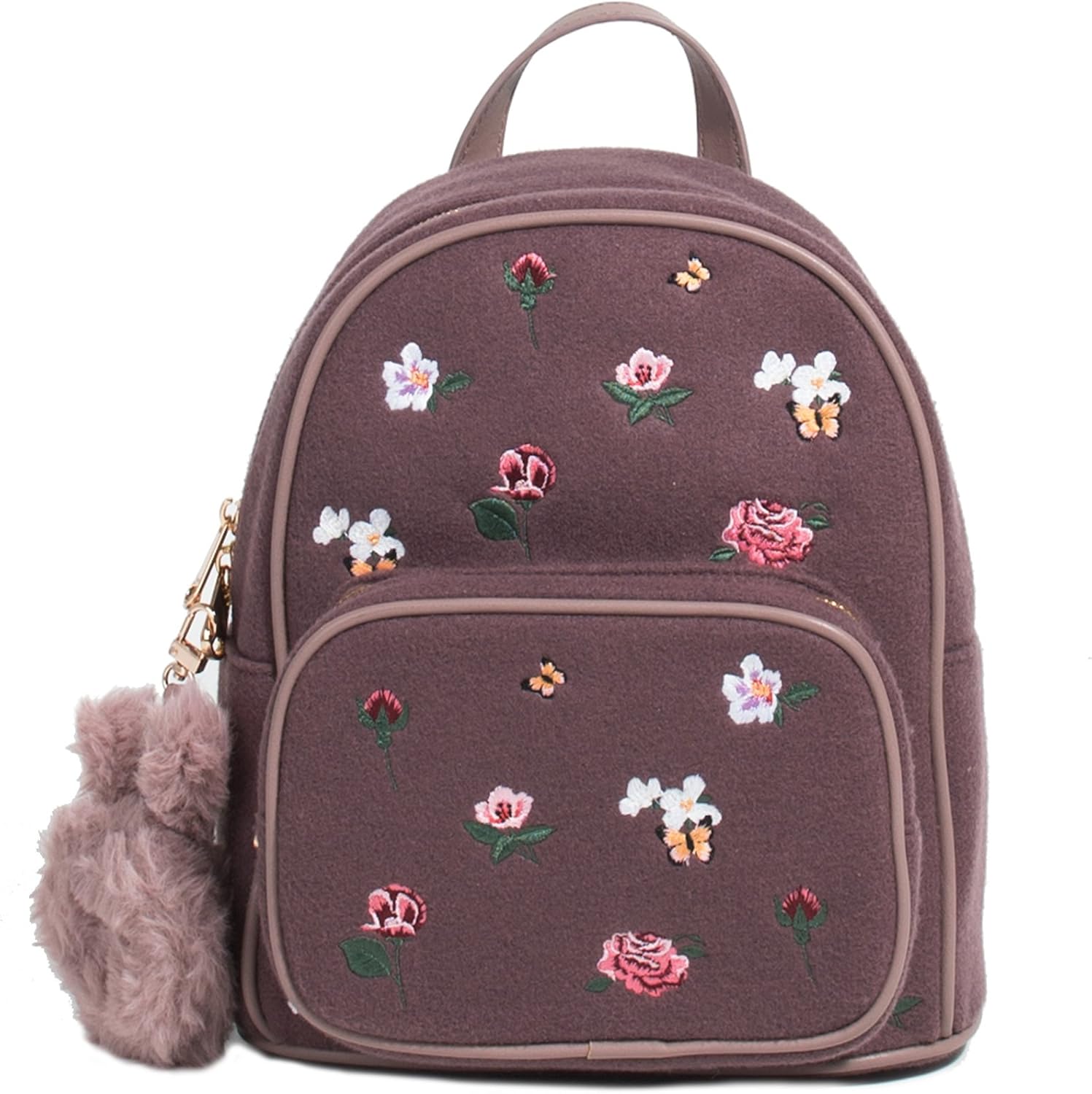 Parfois Backpack Women Size M Old Pink Amazon.co.uk