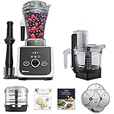 Vitamix Ascent X4 Gourmet SmartPrep Kitchen System, White | Professional-Grade Blender for Smoothies, and More, Pulse, Variable Speed, Self-Cleaning Program,12-Cup Food Processor