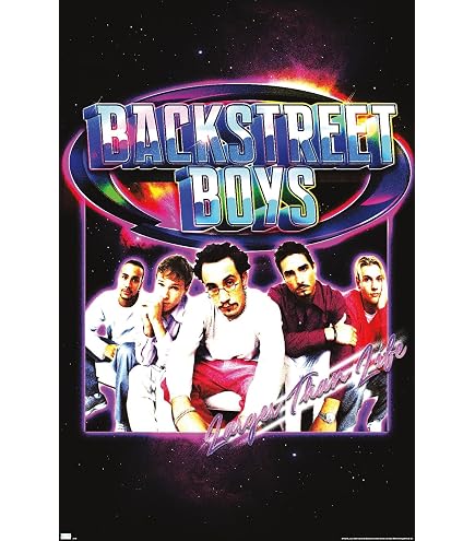 Backstreet Boys - Larger Than Life Wall Poster : Amazon.ca: Home