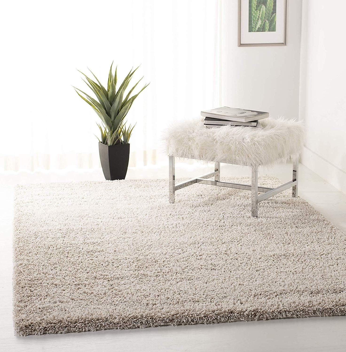 Amazon Com Safavieh California Premium Shag Collection Sg151 1313