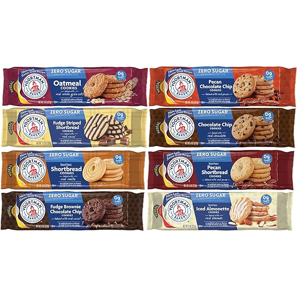 Amazon.com: Voortman Bakery #1 in U.S. ZERO SUGAR COOKIES - Iced