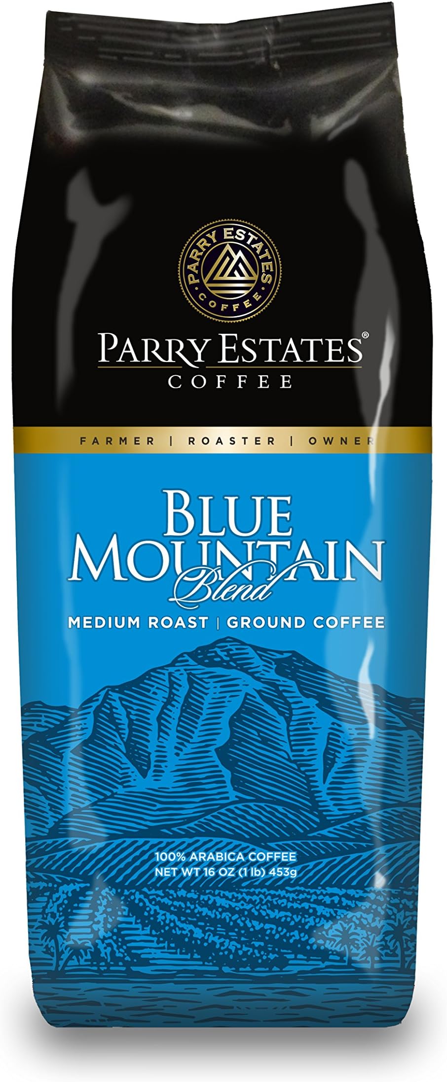 Parry Estates Coffee Blue Mountain Blend Ground 1 lb.