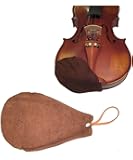 Vio Music あごをすっきりと バイオリン/ビオラ用あご当てカバー（ブラウン）