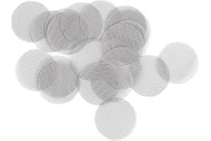 SUPERBOBI PLUMBING PACK OF 20 FAUCET AERATOR SCREENS Stainless Steel 13/16" O.D.