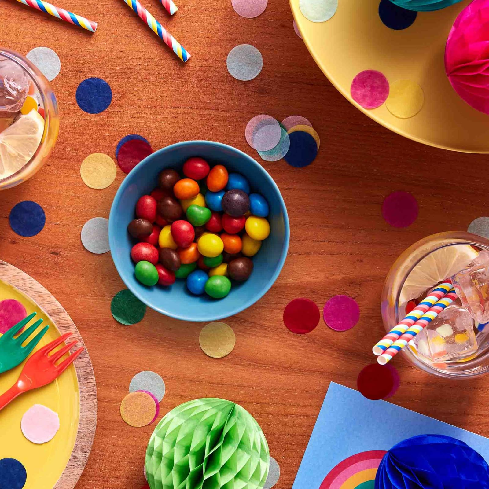 M&M's Peanut, Schokoladen Großpackung als Schokolade, 24 x 45g, Erdnussgeschmack Schokolinsen als Süßigkeiten, Schokoladen Geschenk (1080g) 5