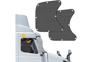 NNG 2PCS Side Window Sunshades for Semi-Truck,23.6x21.6inch Car Side Window Shade RV Semi Truck Accessories