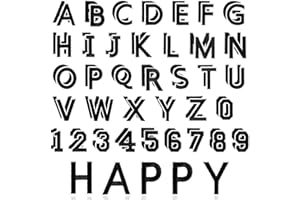 ASTARON 72 Pcs Iron on Letters and Numbers Patches, 1.5 Inch Letters A-Z Numbers 0-9 Embroidered Applique Patches Alphabet Cl