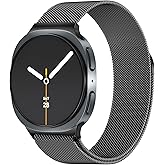 JKD Metal Band Compatible with Samsung Galaxy Watch 8 Band 40mm 44mm/Watch 8 Classic Band 46mm, Soft Stainless Steel Mesh Loop Magnetic Clasp Wristbands Women Men for Galaxy Watch 8/8 Classic 2025