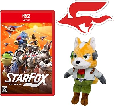 スターフォックス STAR FOX ロゴ 缶バッジ 特典 新品】【特典付