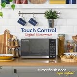 Russell Hobbs Touch Control Digital Solo Microwave 20L 800W Silver RHMT2005S view 3