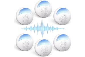 SUCGLES [2025 Upgraded] Ultrasonic Insect & Pest Indoor Repeller, Plug-in Control Electronic Repellent for Roach, Rodent, Mouse, Bugs, Mosquito, Spider, Mice, Ant, Home, Kitchen, Garage (6 Pack)