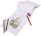 abeec A4 Plain Paper Drawing Pad 72 Sheets 70gsm Kids Art Sketch Pad view 4