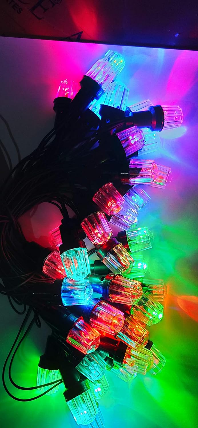 Buy Tulsi Enterprises Rainproof Repairable RGB LED Jhalar Light, 3540