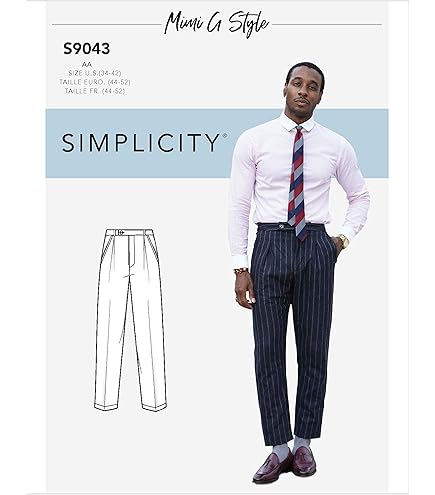 Amazon.com: Simplicity S9043 BB Men