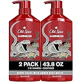 Old Spice MambaKing 2-in-1 Shampoo and Conditioner Set for Men, Healthier, Fuller, More Moisturized Looking Hair, 21.9 Fl Oz Each, Twin Pack