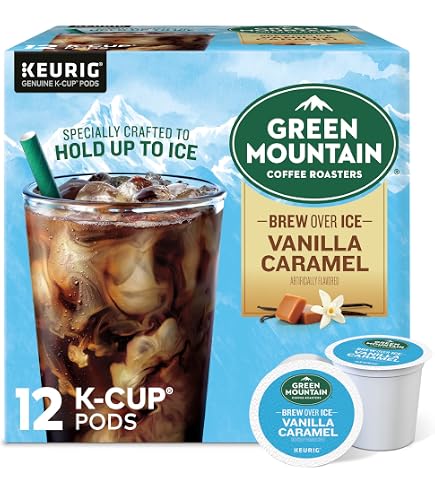 Amazon.com: Cold Iced Coffee K-Cups Variety Pack  8 Flavors, 16 Pods Top  Brands in One Box  Vanilla, Caramel, Hazelnut Latte, Mocha Frappe, Cookies  and more  Keurig Compatible : Grocery & Gourmet Food