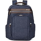 Travelpro Platinum Elite Business Laptop Backpack, Blue, 16-Inch | Water-Resistant Design Fits Laptops Up to 16", Organized for Travel for Men &amp; Women on the Go