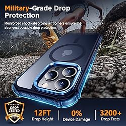 Justcool Magnetic for iPhone 16 Pro Max Case, [12FT