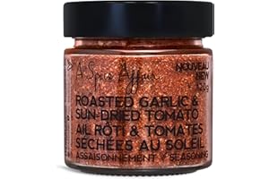 A Spice Affair Roasted Garlic & Sun-Dried Tomato Seasoning | Savoury Garlic Tomato Spice Blend for Pasta, Chicken, Vegetables