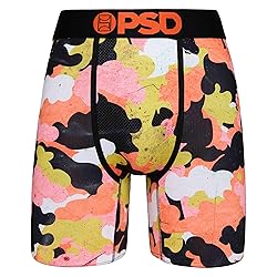 PSD Men's Gloom Cloud Camo Boxer Briefs, Multi, XL