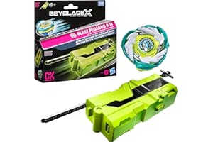 Beyblade X Blast Pegasus A Tr Clip & Rip Launcher with Takara Tomy Attack Type Top Right-Spinning Top, Battling Tops Game Toy