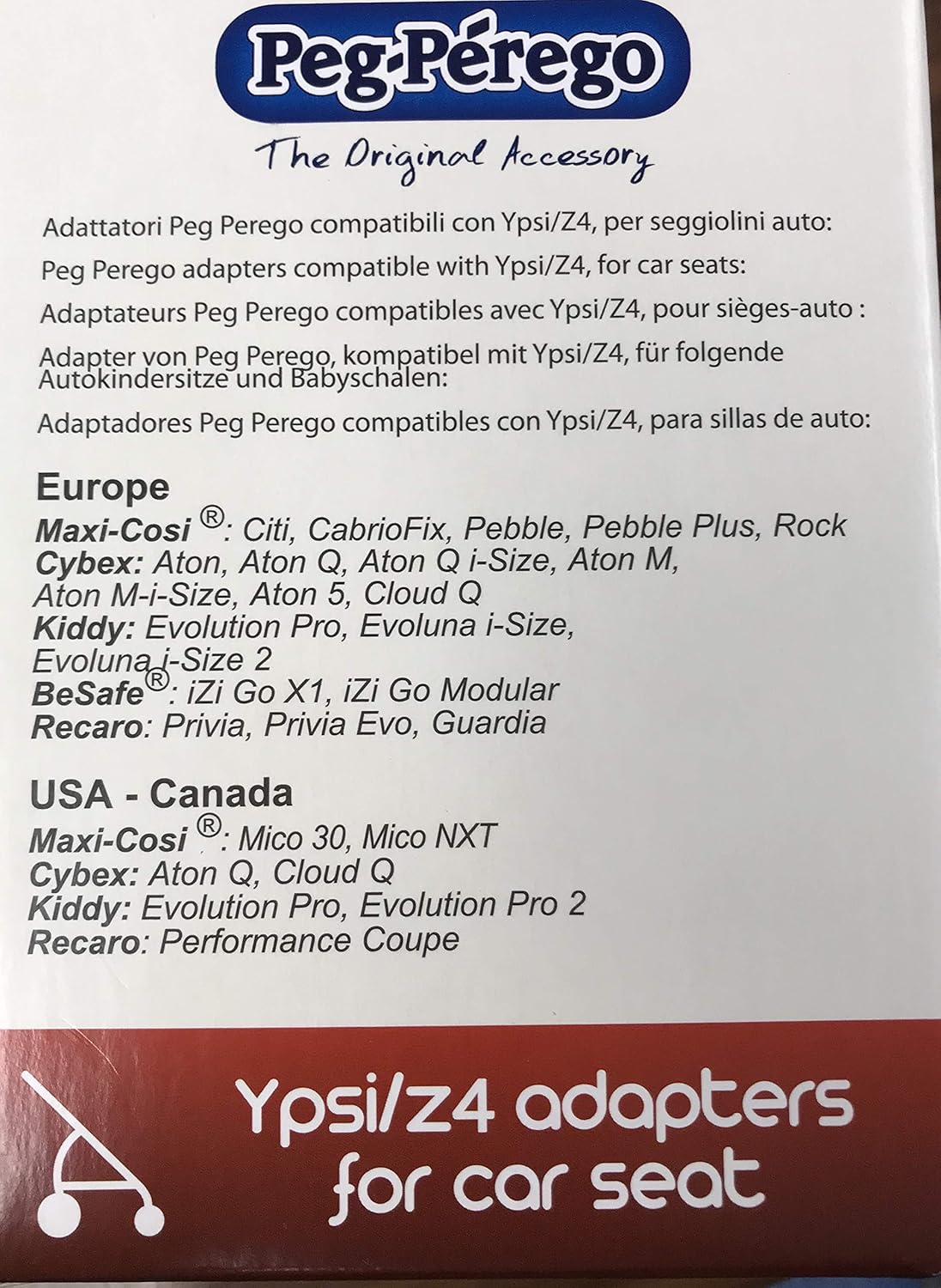 peg perego adapter maxi cosi