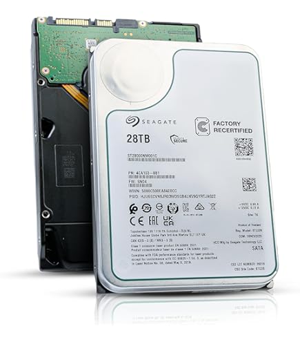Amazon.com: Seagate Barracuda 24TB Internal Hard Drive, 7200 U/Min