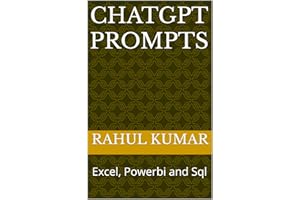 Chatgpt Prompts: Excel, Powerbi and Sql