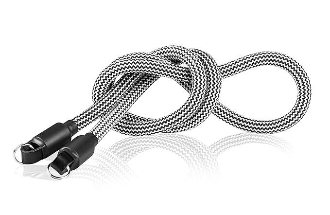 ROPSTER Kameragurt aus stylischem Bergsteiger Seil - Universal DSLR SLR Kamera Gurt kompatibel mit Nikon, Sony, Canon, Olympu