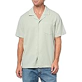 AG Jeans Mens Foster Short-Sleeved Relaxed Fit Camp Shirt